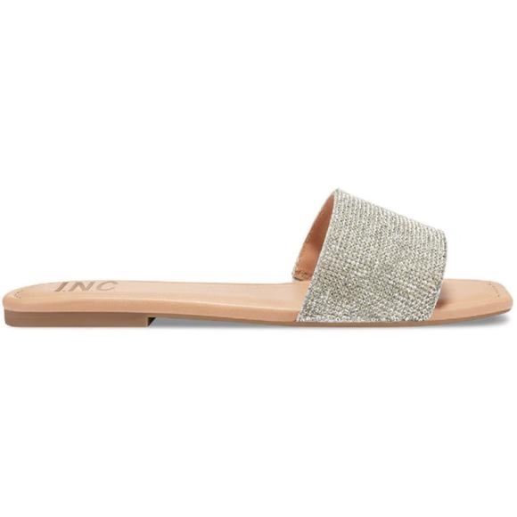 BRAND NEW INC International Concepts | Nataliah Flat Sandals (Silver) - Picture 2 of 3